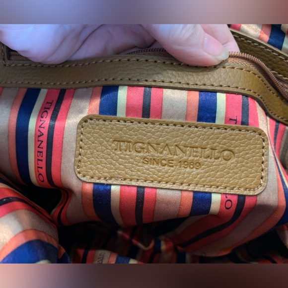 TIGNANELLO Pebble Grain Leather Purse - Picture 4 of 14